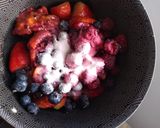 Foto del paso 1 de la receta: Crema de Helado de Frutos Rojos Light