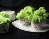 Foto langkah ke 6 dari resep 38. Bolu kukus pandan mekar super cepat.