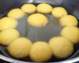 A picture of step 7 of Kesar bati.