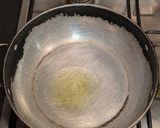 A picture of step 1 of Mexican fried rice.