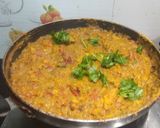 A picture of step 4 of Smashed brown chana frankie.