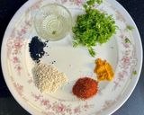A picture of step 1 of Soya flour Masala Poori With Aamras & Pickle.