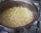 A picture of step 4 of Tutti frutti made from water melon peels/rind.