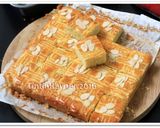 Foto langkah ke 15 dari resep LEKKER HOLLAND PANDAN 4 Bahan aka Dutch Boterkoek Superr Rich&Yummy.