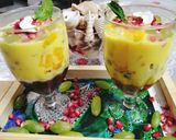 A picture of step 7 of 🍓🍓 custard Dessert 🍪 (fruit custard ❤️).