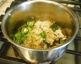 A picture of step 6 of Beet root Rasam.