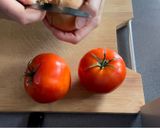 Une image de l'étape 2 de Recette rapide pâtes tomates courgette.