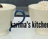 A picture of step 1 of Kunun kwakwa da shinkafa.