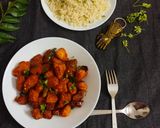 आलू 65 (Aloo 65 recipe in hindi) रेसिपी चरण 5 फोटो