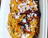 A picture of step 11 of Tomato Tadka Maggi.