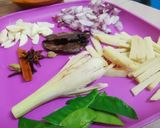 Gambar langkah 1 resipi Kari Daging.