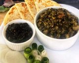 A picture of step 10 of Moli ki sabzi or moli ke patty (crispy Reddish Leaves).