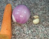 Une image de l'étape 2 de Potage de pois cassé aux croûtons.
