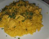 Foto del paso 3 de la receta: Arroz con azafrán y pollo