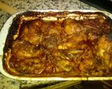 A picture of step 5 of Mexican Chicken with savoury rice.