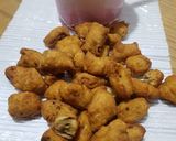 A picture of step 4 of Basil seed snack and drink!.