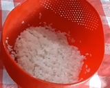 صورة لخطوة 2 من وصفة الارز الابيض 🍚 لفتة 🍖العييد🥩
