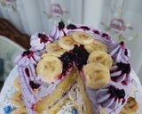 عکس مرحله 4 از دستور تزئین کیک اسفنجی🎂🎂🍰🍰