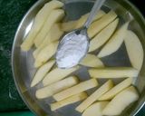 A picture of step 1 of Apple French Fries.