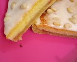 A picture of step 8 of Iced Bakewell tart.