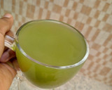 A picture of step 7 of Mint cucumber lemonade.