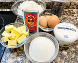 Foto del paso 1 de la receta: Muffins de requesón y arándanos