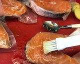 Foto del paso 2 de la receta: Posta de salmón al pipián con el toque sonorense