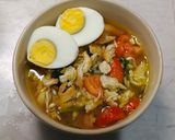 Foto langkah ke 6 dari resep Soto Ayam.