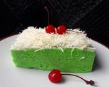 Foto langkah ke 8 dari resep Brownise pandan kukus.