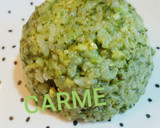 Foto del paso 4 de la receta: Salmón con arroz y aguacate al pesto