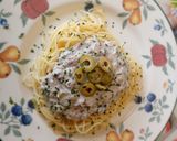 Tonhalas spagetti recept fázis 5 fotója