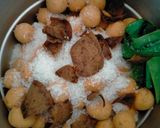 Foto langkah ke 3 dari resep Bubur Candil Ubi Oranye.