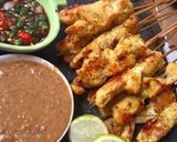 Foto langkah ke 5 dari resep Sate Ayam Bumbu Kunyit.