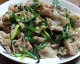 梅花肉拌韭菜的食譜步驟2照片