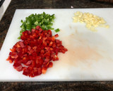 Foto del paso 2 de la receta: Arroz con cuerpos de centollo o cangrejo, cigalas, almejas y calamar