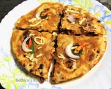 A picture of step 17 of Mexican Chicken Tikka Quesadilla - South Indian Flavour - Fusion Style.