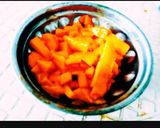 A picture of step 1 of Delicious tasty mango Mastani.