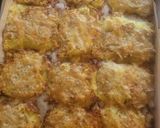 A picture of step 7 of Cheesy new potato squares.