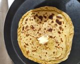 A picture of step 14 of Aloo Paratha.