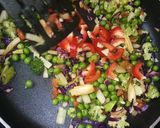 A picture of step 3 of Vegan Bruschetta.