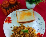 A picture of step 4 of Egg Bhurji (Indian-Style Scrambled Eggs).