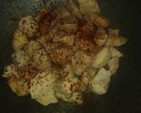 Foto del paso 5 de la receta: Ensalada de lentejas y pollo al wok