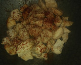 Foto del paso 5 de la receta: Ensalada de lentejas y pollo al wok