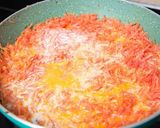 A picture of step 2 of Gajar halwa makeover.
