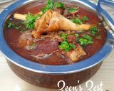 A picture of step 7 of Mutton Nalli Nihari.