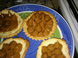 Tarteletas copitos de dulce de leche