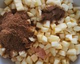 Foto langkah ke 7 dari resep Roti Kukus Ubi Ungu Isi Apel Cinnamon.