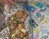 Foto del paso 5 de la receta: Pan relleno de mucho queso y bacon para niños 🧀