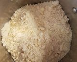 A picture of step 5 of Rhubarb crumble.