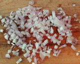 Fokhagymás sült tarja, aszalt szilvás, almás chutney-val.#gluténmentes recept fázis 1 fotója